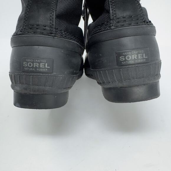 Sorel Cheyanne II Short Nylon Boot - Men\'s Black/Black US Size 8 main image 6